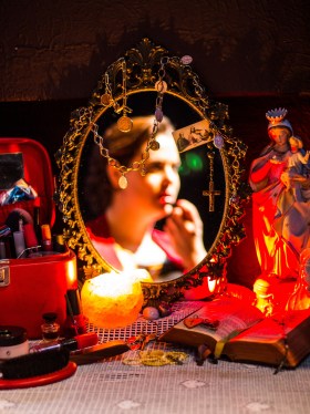 Zij zocht licht poster foto